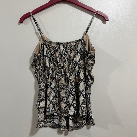 Animal Print Maurices Cami Tank Top Woman’s Size Small - Picture 2 of 4